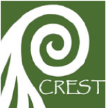 CREST is the district's science center. The logo is green with white letters spelling CREST.